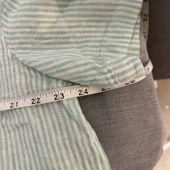 Men's Panama Jack Linen Shortsleeved Button Up Shirt NWT - Picture 5 of 6